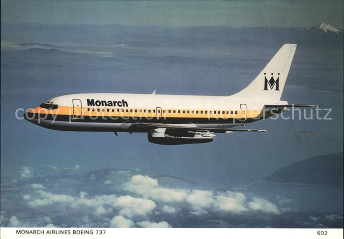 Flugzeuge Zivil Monarch Airlines Boeing 737-200