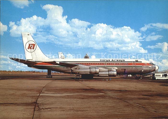 Flugzeuge Zivil Kenya Airways Boeing 720-047B