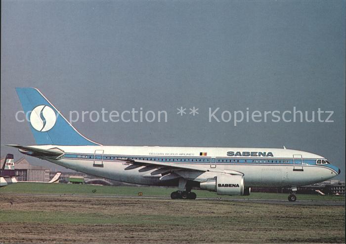 Flugzeuge Zivil Sabena Airbus 310-221
