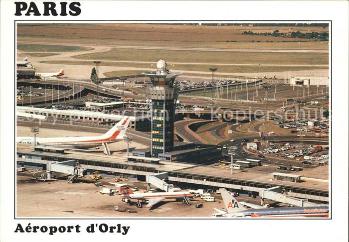 Flughafen Airport Aeroporto Paris-Orly Tour de Controle