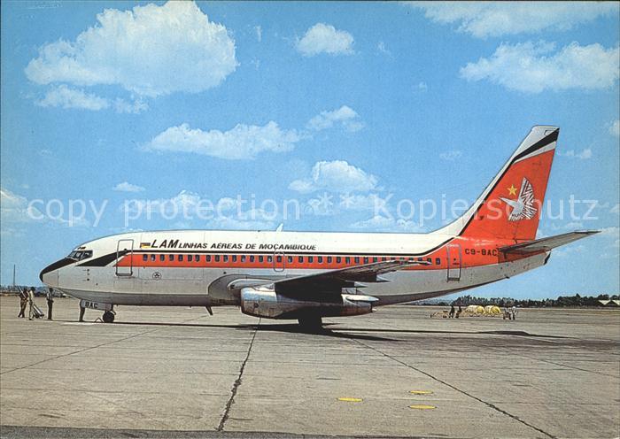 Flugzeuge Zivil Linhas Aereas de Mocambique Boeing 737-2B1C