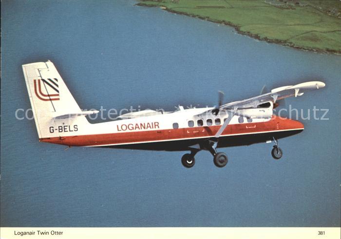 Flugzeuge Zivil Loganair Twin Otter G-BELS