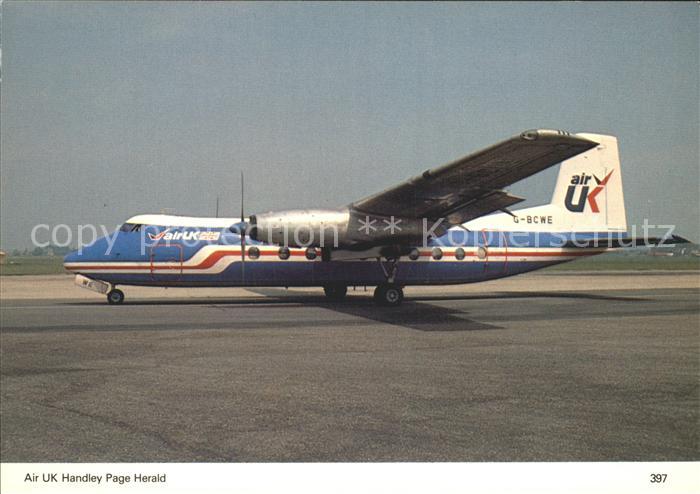 Flugzeuge Zivil Air UK Handley Page Herald