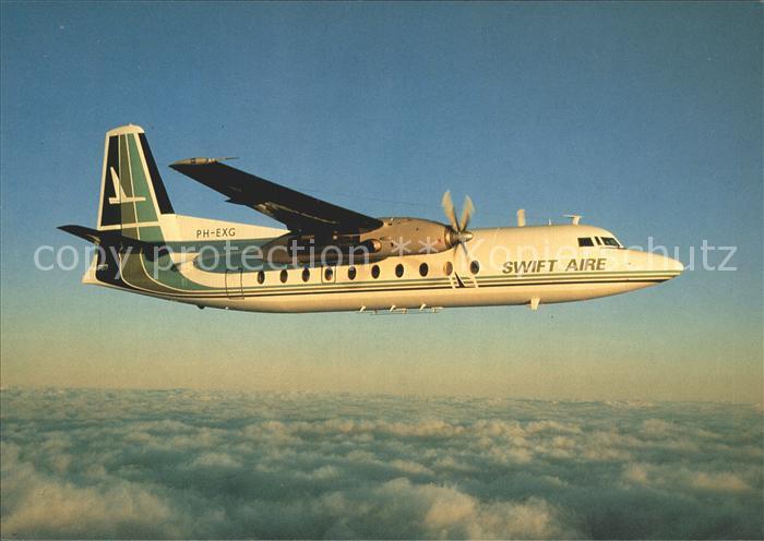 Flugzeuge Zivil Swift Aire Fokker F27 Mk600 PH-EXG