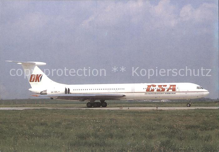 Flugzeuge Zivil CSA Czechoslovak Airlines Ilyushin IL-6