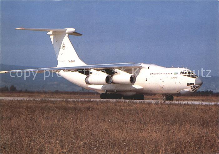 Flugzeuge Zivil Libyan Arab Airlines Ilyushin IL-76.TD 5A-DNS