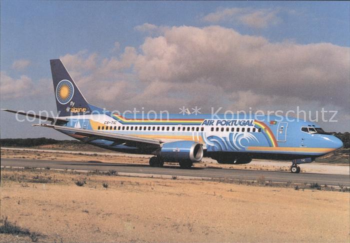 Flugzeuge Zivil Air Portugal Algarve Boeing 737-382 CS-TIC