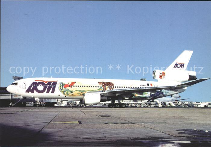 Flugzeuge Zivil AOM French Airlines WWF McDonnell Dougl