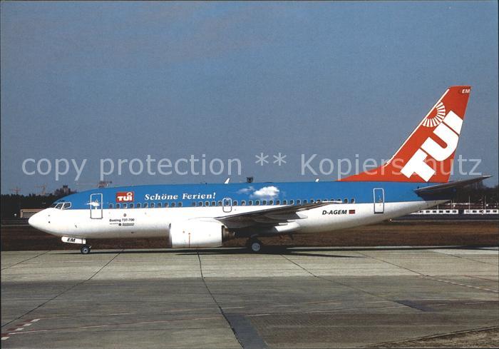 Flugzeuge Zivil Germania TUI Boeing 737-75B D-AGEM c/n 28099/13