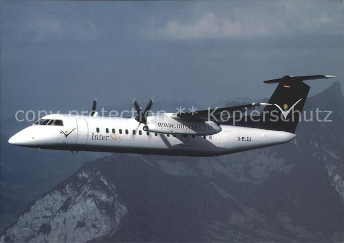 Flugzeuge Zivil InterSky Dash DHC-8 D-BLEJ