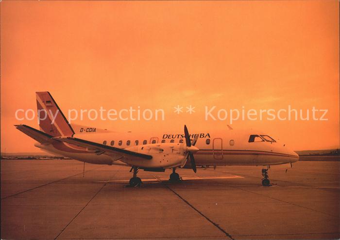 Flugzeuge Zivil Deutsche BA Saab 340