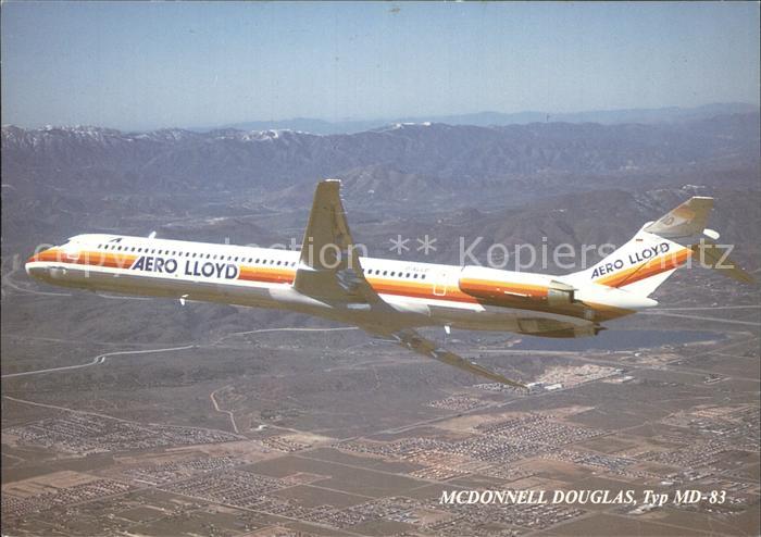 Flugzeuge Zivil Aero Lloyd McDonnell Douglas MD-83