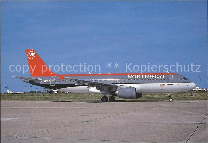 Flugzeuge Zivil Northwest Airbus A-320 F-WWDL