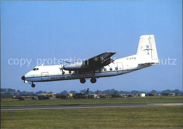 Flugzeuge Zivil Westair International Handley Page Herald 214 G-ATIG cn 177