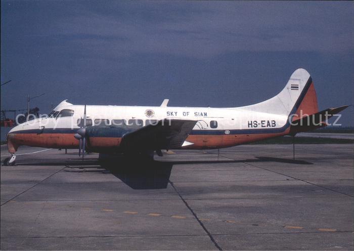 Flugzeuge Zivil Sky of Siam HS 114 Heron 1B/C HS-EAB c/n 1404