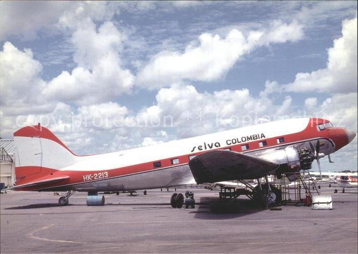 Flugzeuge Zivil Selva Colombia DC-3A HK-2213 c/n 11752