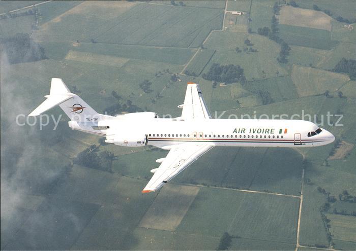 Flugzeuge Zivil Air Ivoire Fokker 100 TU-TIV