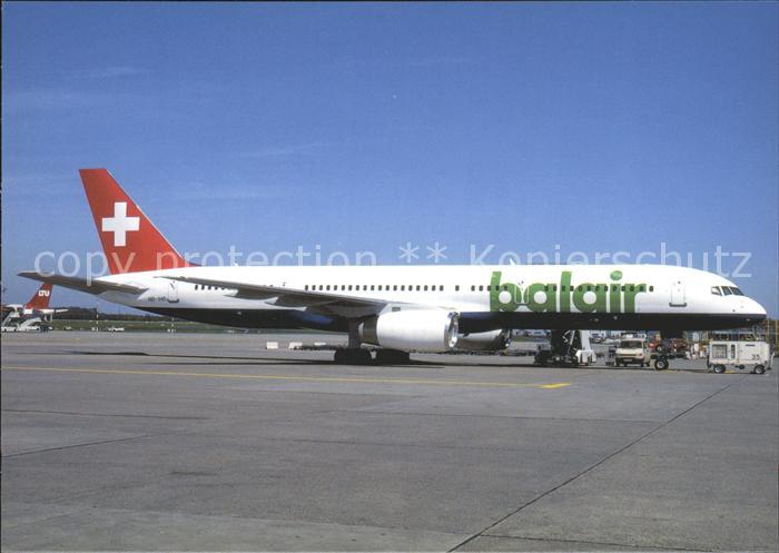 Flugzeuge Zivil Balair Boeing B-757 HB-IHR
