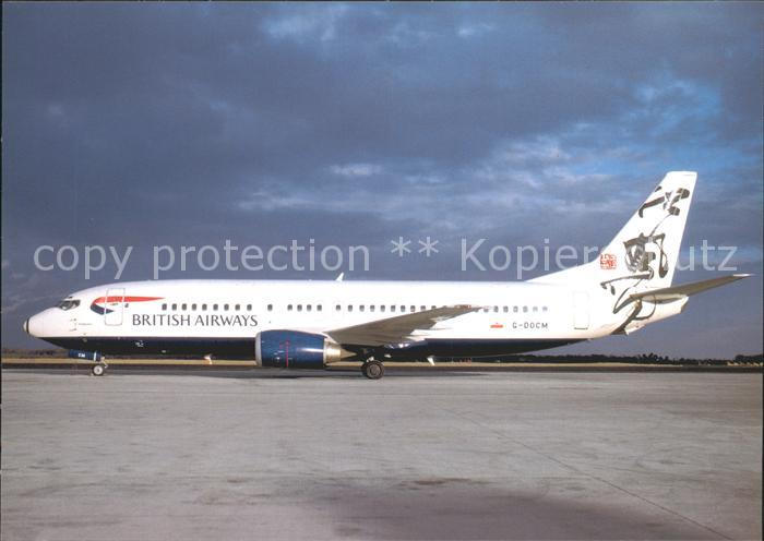 Flugzeuge Zivil British Airways Boeing B-737-436 G-DOCM c/n 25843/2244