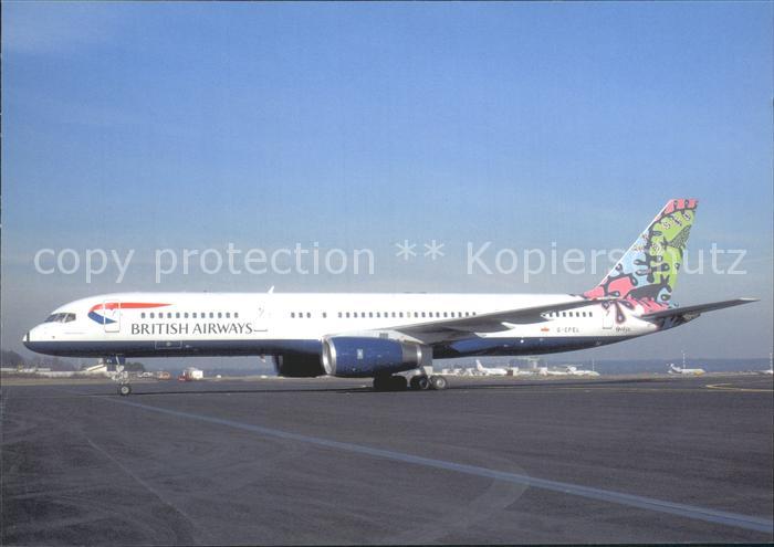 Flugzeuge Zivil British Airways Animals and Trees Boeing 757-236 G-CPEL