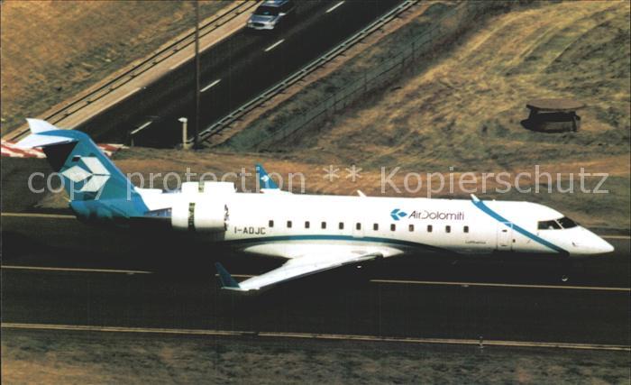 Flugzeuge Zivil Canadair Air Dolomiti Regional Jet 100L