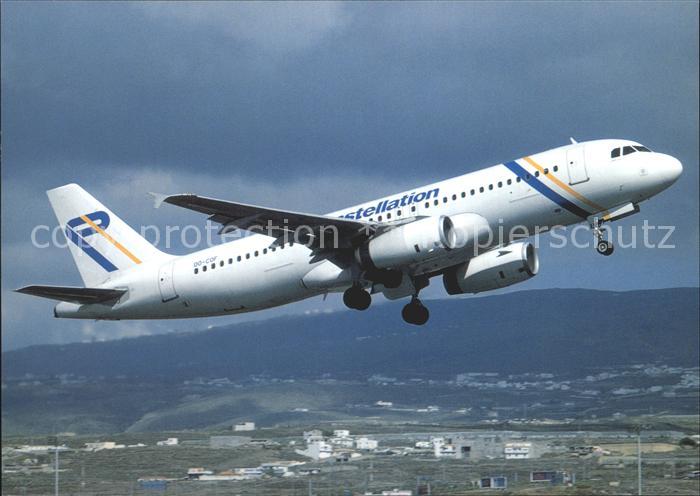 Flugzeuge Zivil Constellation International Airlines Airbus A320-212 OO-COF Cn 5