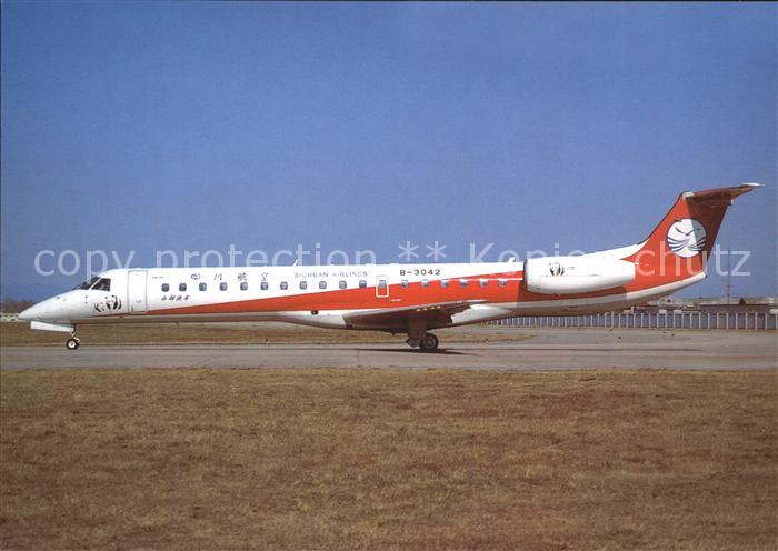 Flugzeuge Zivil Sichuan Airlines Embraer Regional Jet R
