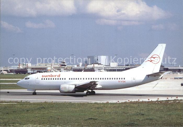Flugzeuge Zivil Sunbird B737-300 TF-FDA