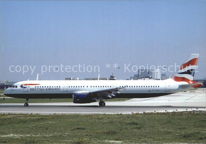 Flugzeuge Zivil British Airways A321-231 G-TTIA