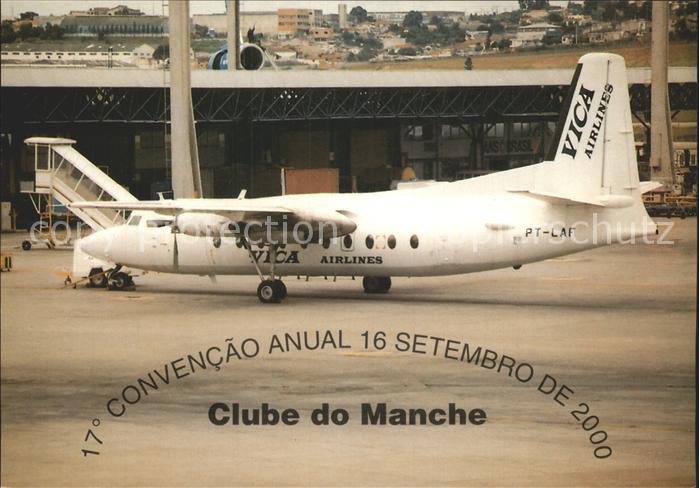 Flugzeuge Zivil Vica Airlines Fokker F-27-600 10177 PT-LAF