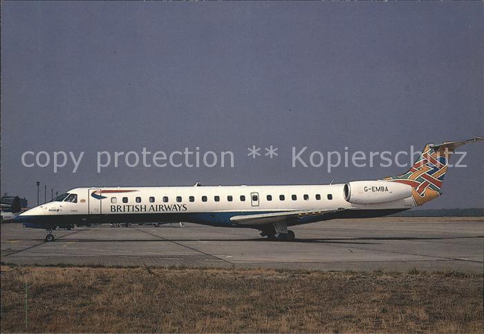 Flugzeuge Zivil British Airways Embraer ERJ 145 G-EMBA