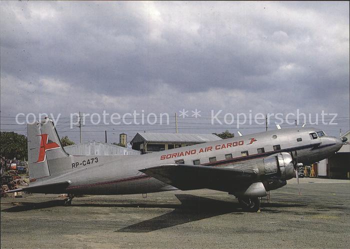 Flugzeuge Zivil Soriano Air Cargo Super DC-3/C-117D RP-C47 c/n 43327