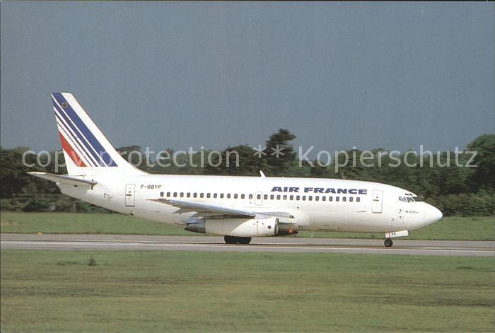 Flugzeuge Zivil Air France B737-200 F-GBYF C/N 23005