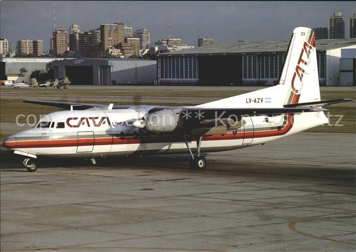Flugzeuge Zivil CATA Fairchild Ind. F-27J LV-AZV