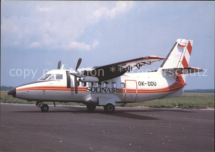 Flugzeuge Zivil Solinair L-410-A OK-DDU c/n 730204