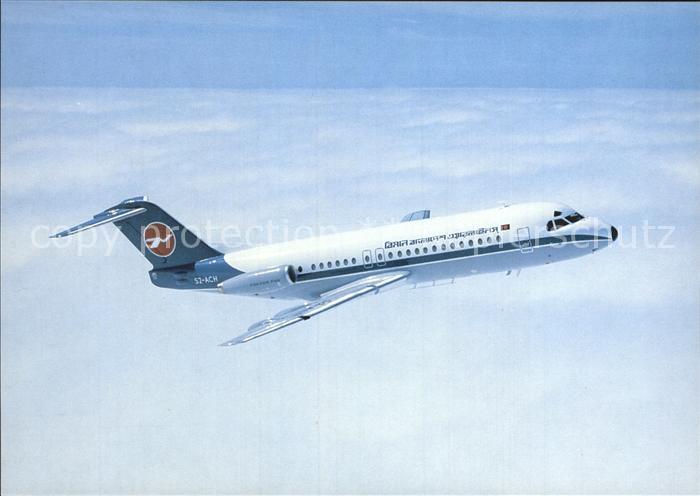 Flugzeuge Zivil Biman Bangladesh Airlines Fokker F28 Mk4000 S2-ACH