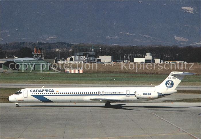 Flugzeuge Zivil Canafrica MD-83 EC-ECN