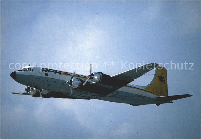 Flugzeuge Zivil APA International Air DC-6-BF N95BL