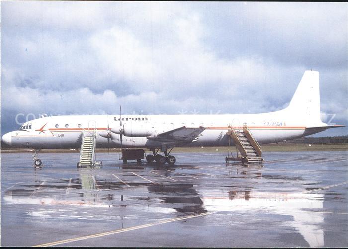 Flugzeuge Zivil Tarom IL-18V YR-IMG c/n 184007301