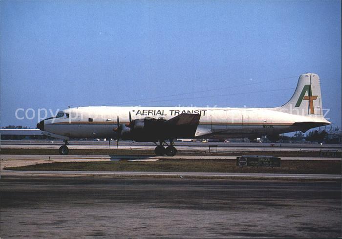Flugzeuge Zivil Aerial Transit Douglas DC-6BF N93BL c/n 44109