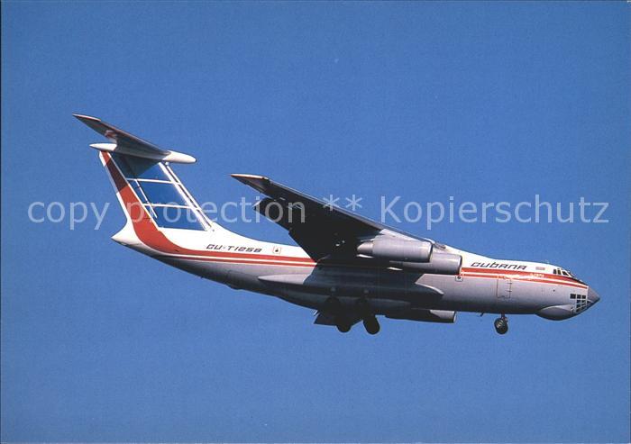 Flugzeuge Zivil Cubana Ilyushin 76MD CU-T-1258 c/n 0043454615