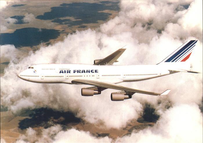 Flugzeuge Zivil Air France Boeing 747-400