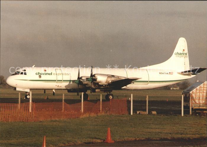 Flugzeuge Zivil Channel Express L188 Electra N347HA