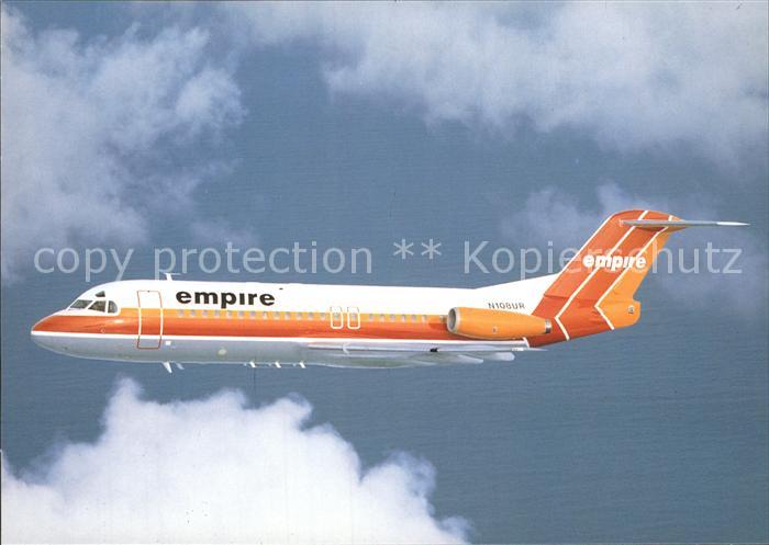 Flugzeuge Zivil Empire Airways Fokker F28 Mk400 N108UR