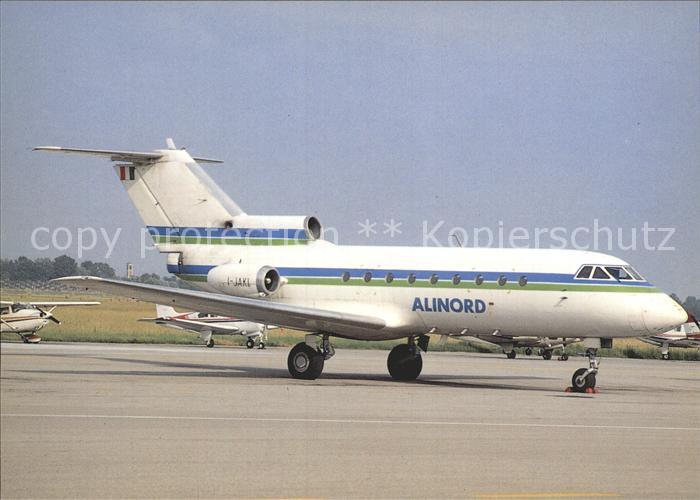 Flugzeuge Zivil Alinord Yakolev 40EC I-JAKI c/n 9141518
