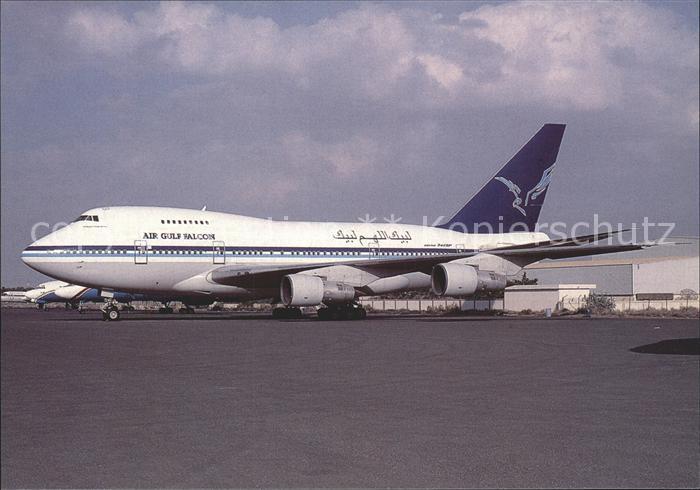 Flugzeuge Zivil Air Gulf Falcon Boeing 747SP-09 P4-GFC c/n 21300/304