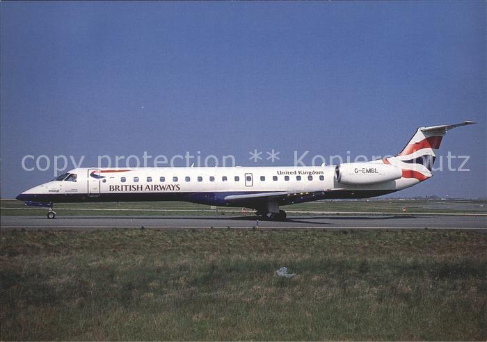 Flugzeuge Zivil British Regional Airlines Embraer RJ145EU G-EMBL c/n 145177
