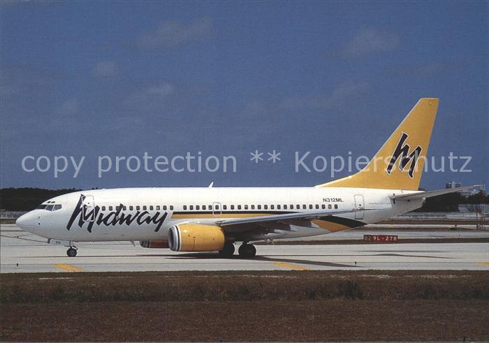 Flugzeuge Zivil Midway Boeing 737-76N N312ML c/n 28613/463