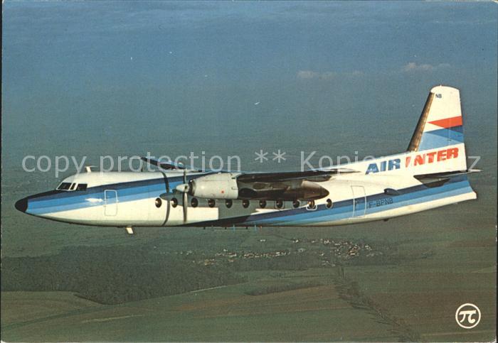 Flugzeuge Zivil Air Inter Fokker F-27-500