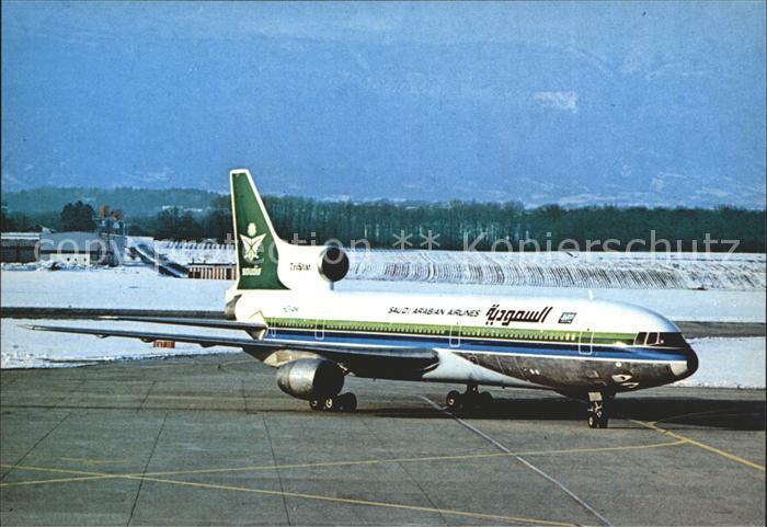 Flugzeuge Zivil Saudia Arabian Airlines Lockheed L-1011